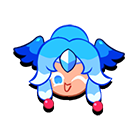 Blue Slushy Cookie